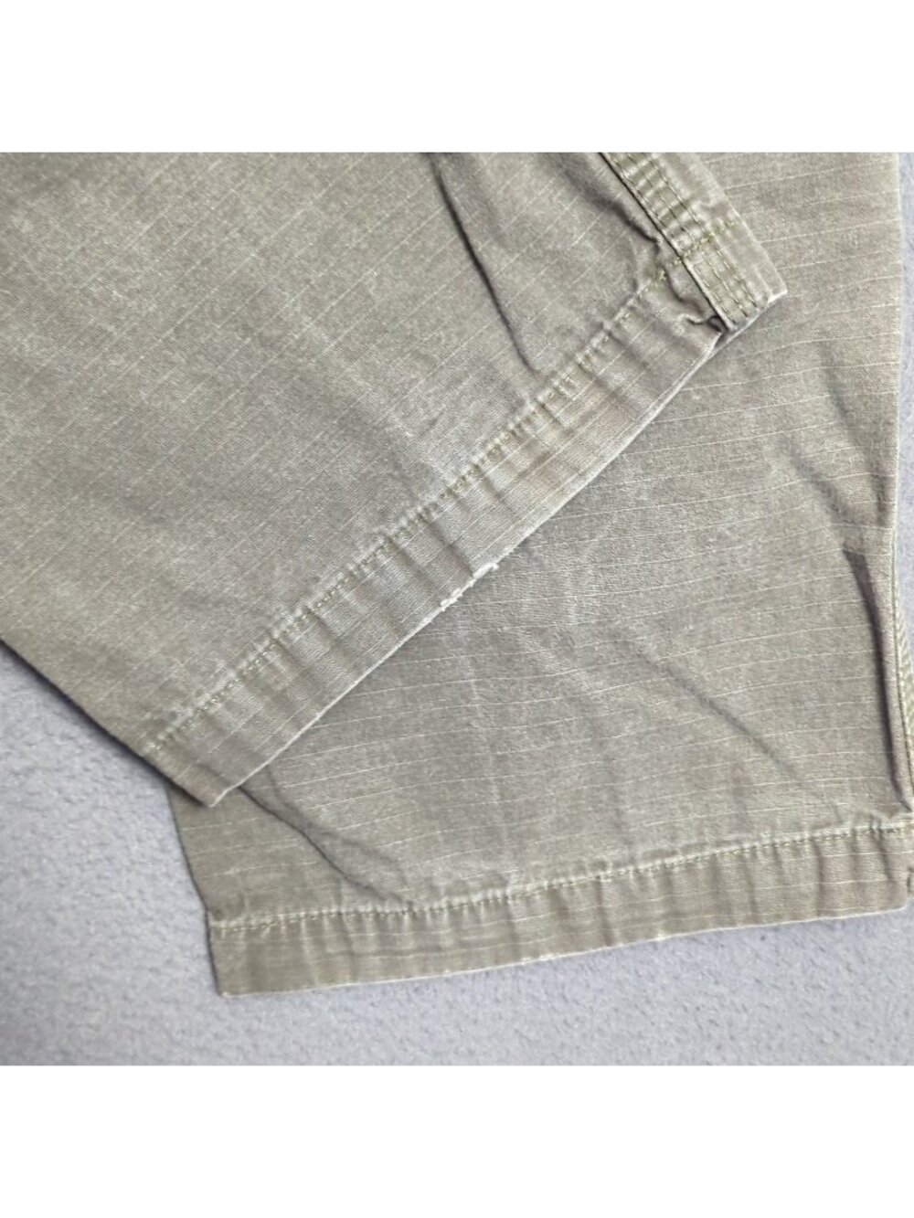 Carhartt Pants Men's 42x30 Fits 40x29 Green B342 MOS Cargo Carpenter Double Knee - Picture 5 of 14